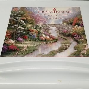 Vintage 2018 Thomas Kinkade Painter Of Light Calendar
